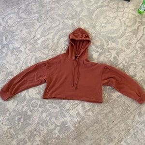 Womens Cropped Hoodie Size M